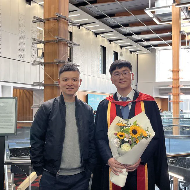 Congratulations to Dr Cheng Zhang on receiving his PhD degree certificate!