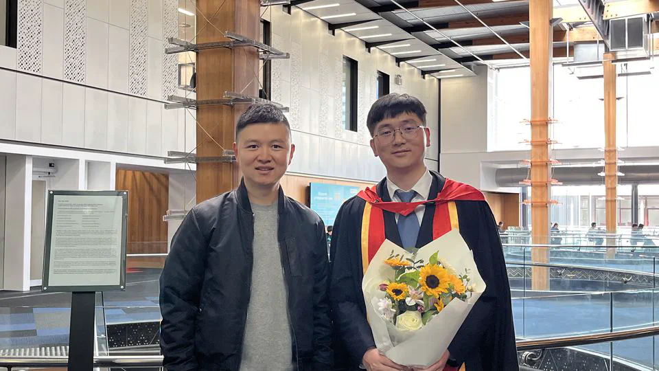 Congratulations to Dr Cheng Zhang on receiving his PhD degree certificate!